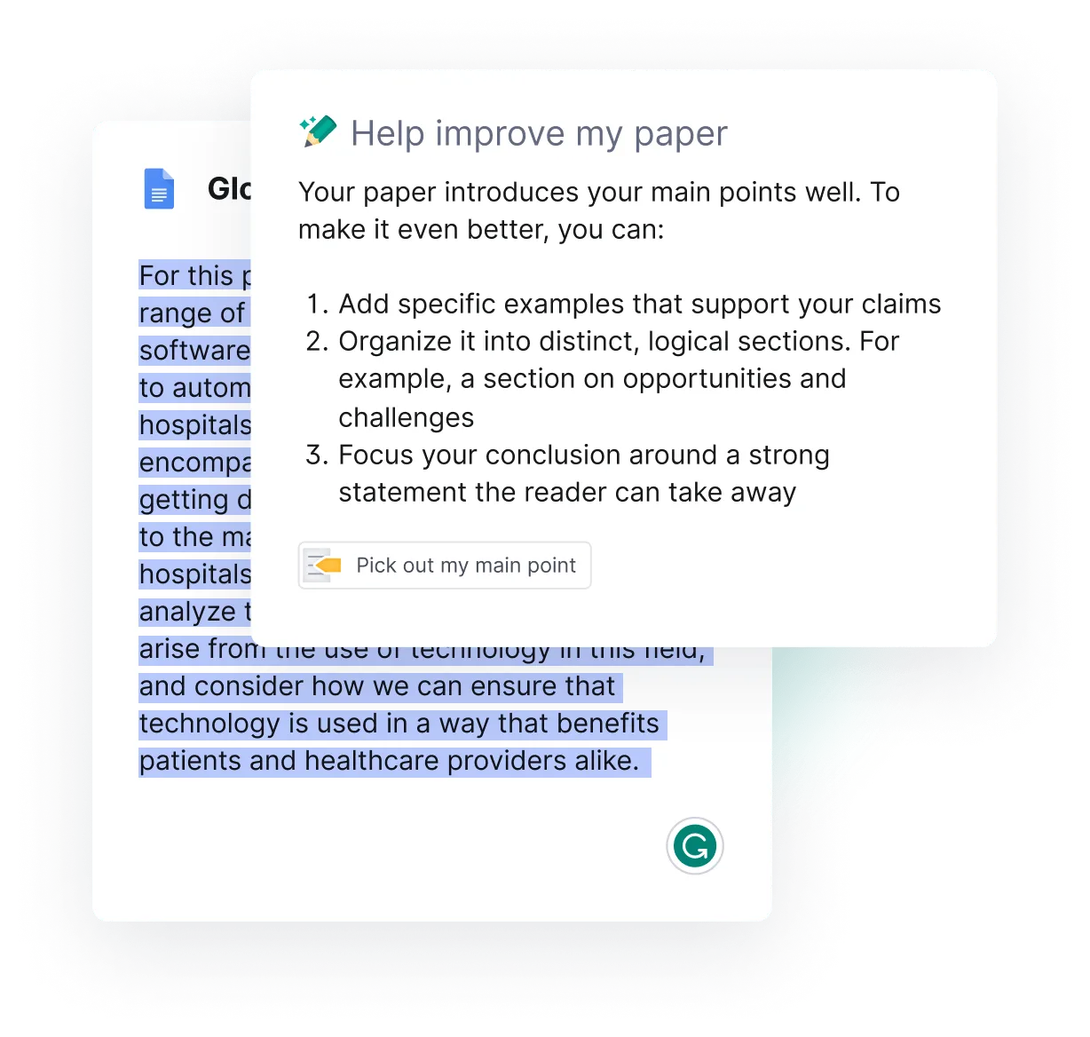 Grammarly pour les étudiants