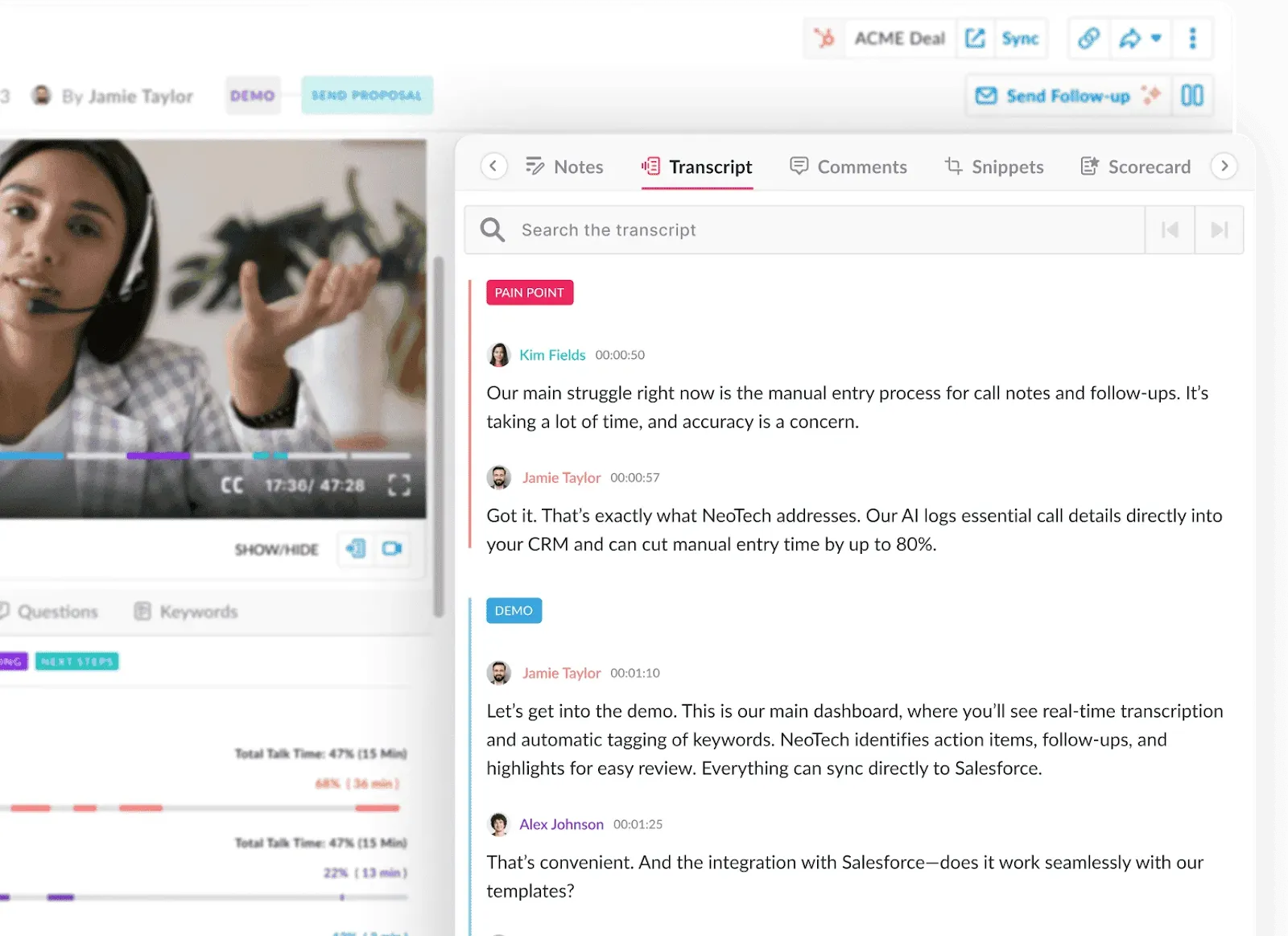 Avoma: AI-verkooptools