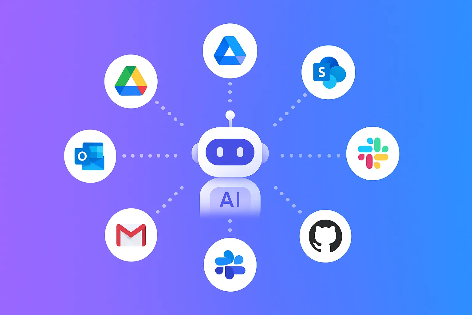 ภาพประกอบของตัวเชื่อมต่อปัญญาประดิษฐ์เชิงตัวแทนของ OpenAI