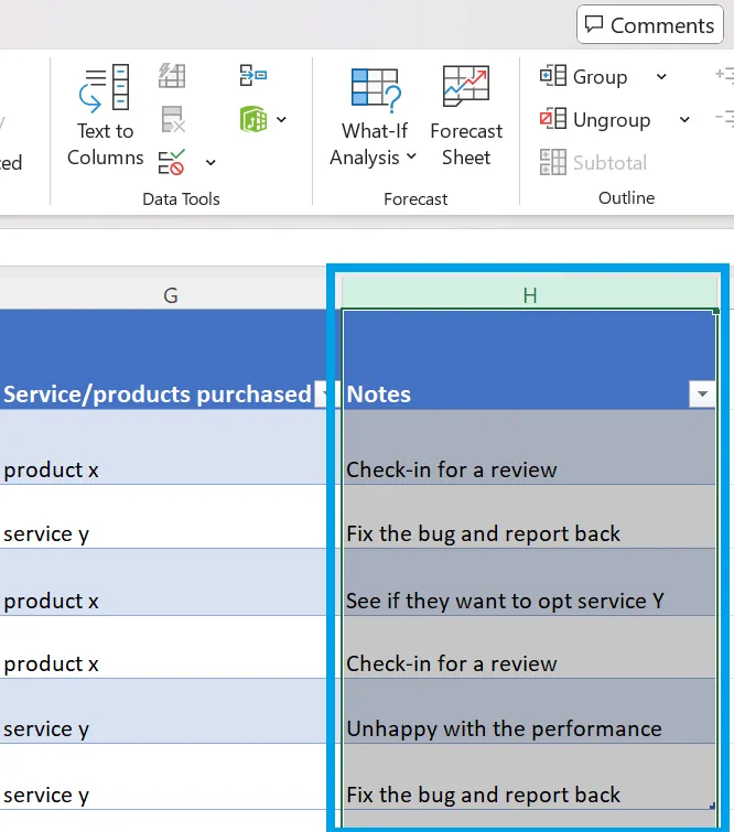 Datenüberprüfung in Excel: So erstellen Sie eine Datenbank für Clients in Excel