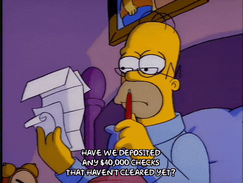 Accueil Chèque de dépôt Simpson