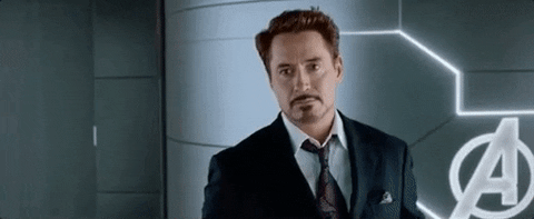 Gif do Tony Stark da Marvel