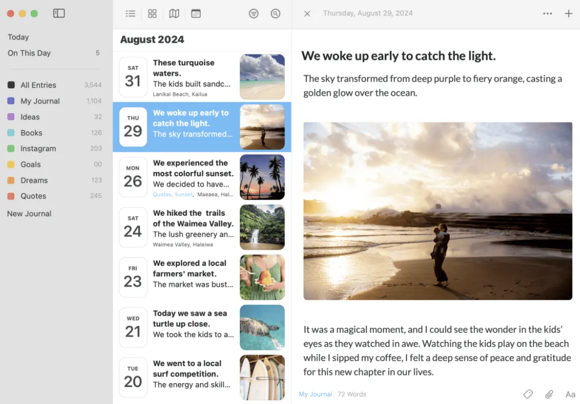 Day One Dashboard: Alternatif Journey