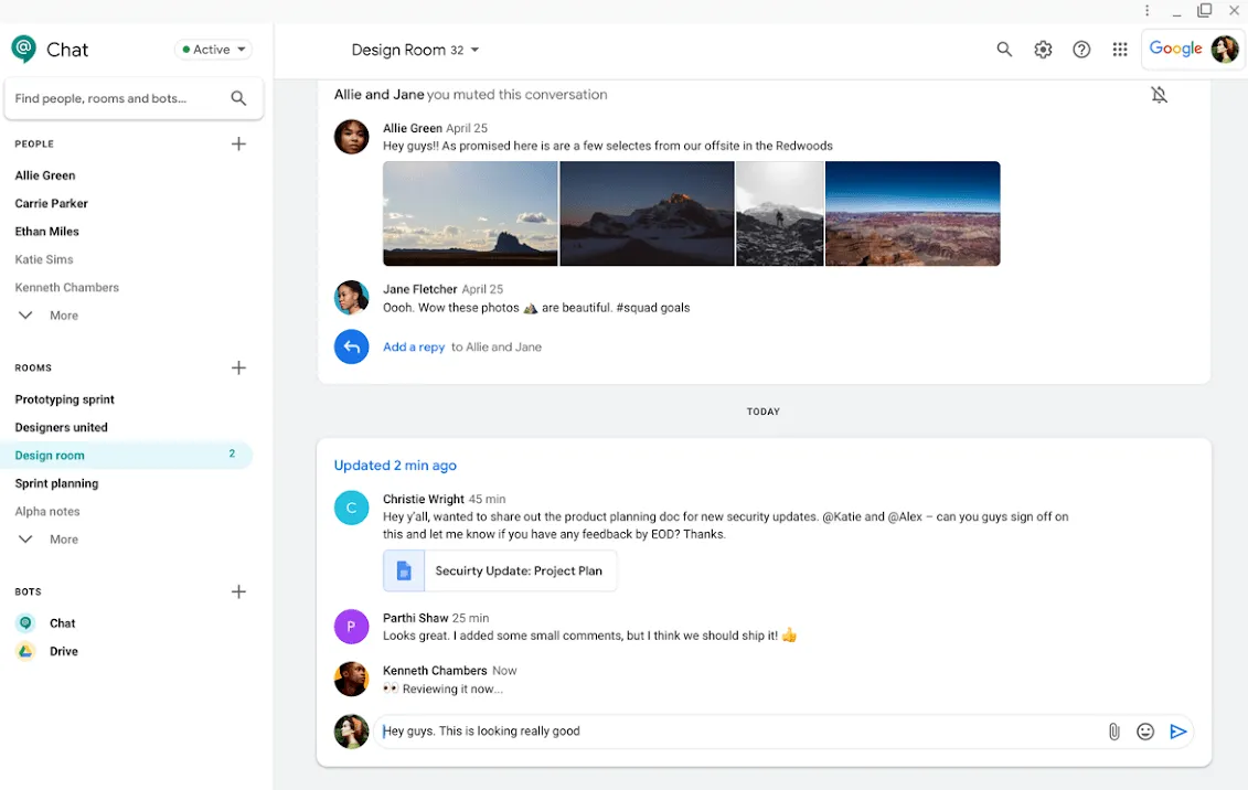 Google Chat: alternativas ao Slack