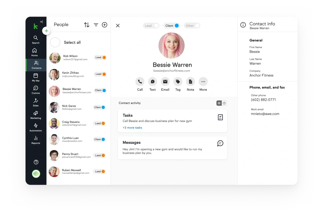 Keap : CRM pour comptables