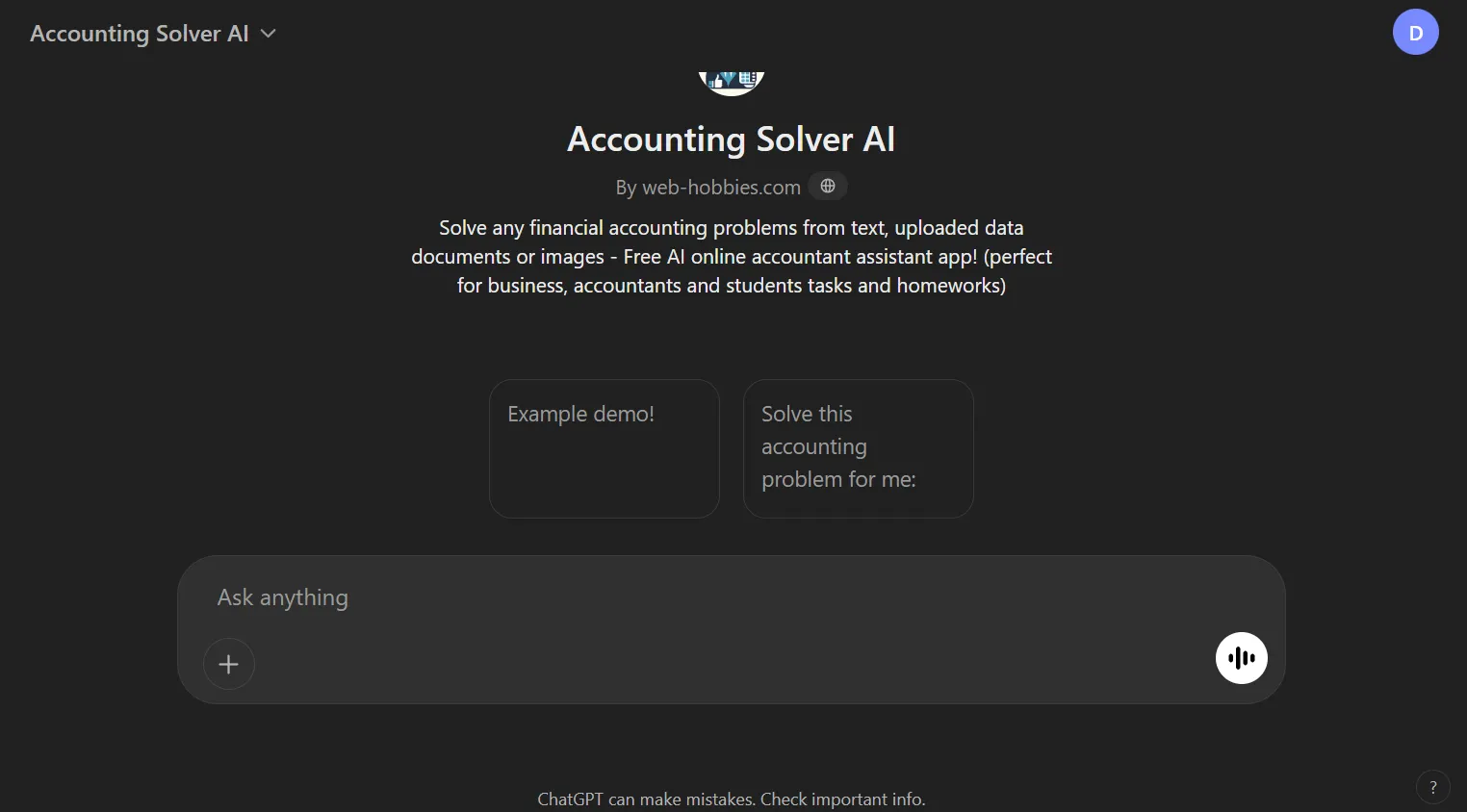 Accounting Solver IA: i migliori GPT per la contabilità