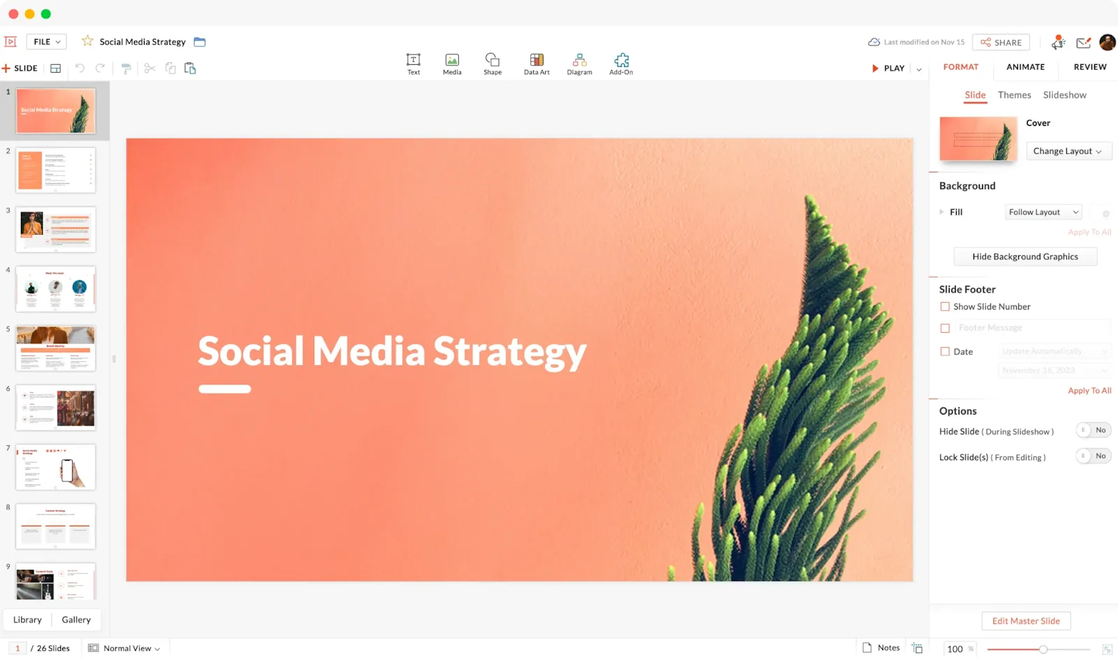 Zoho Show: la mejor opción para una integración perfecta con el ecosistema Zoho.