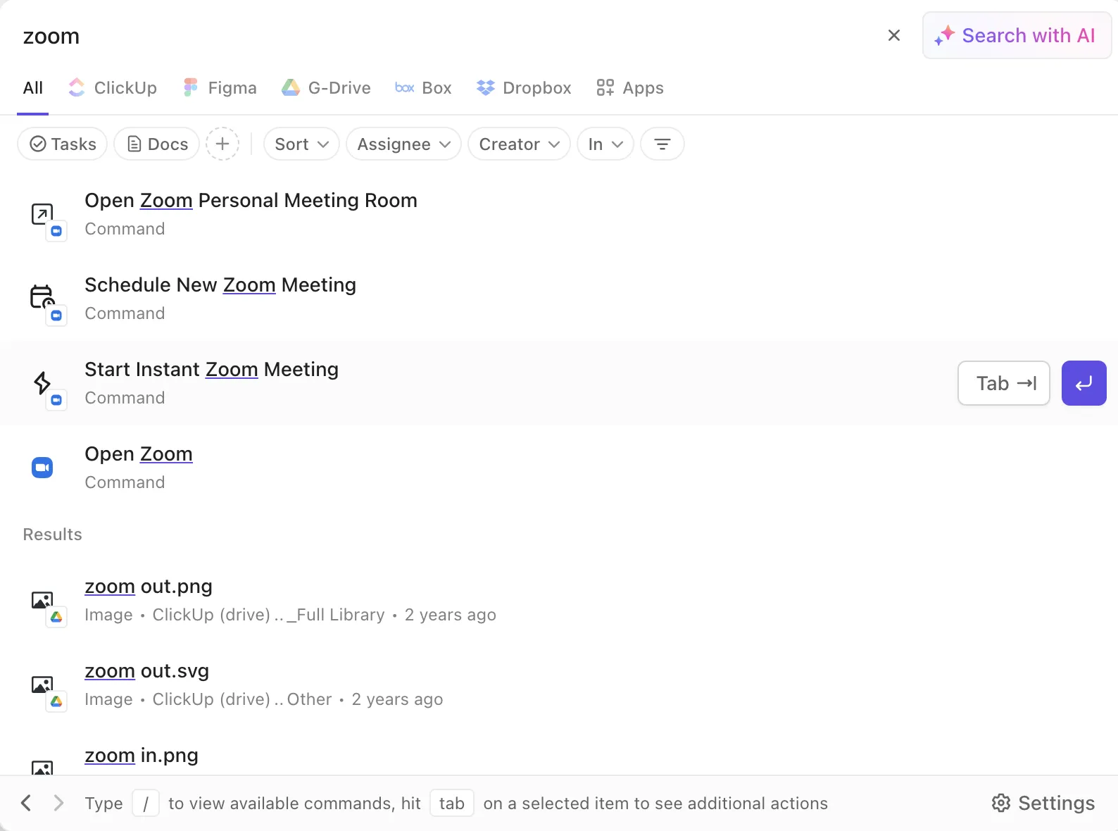 Conecta Zoom con ClickUp y comienza tus reuniones directamente desde tu entorno de trabajo de ClickUp: Cómo tomar notas automáticamente durante una reunión de Zoom.
