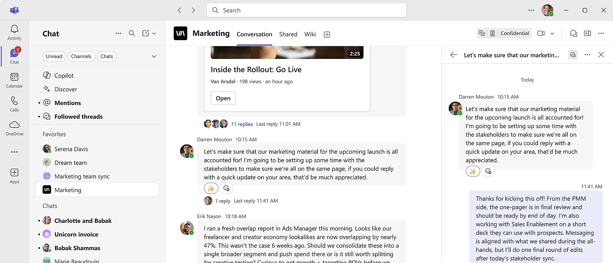 via Microsoft Teams: Confluence vs. Teams