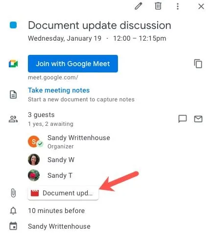 ตรวจสอบกิจกรรมใน Google Calendar