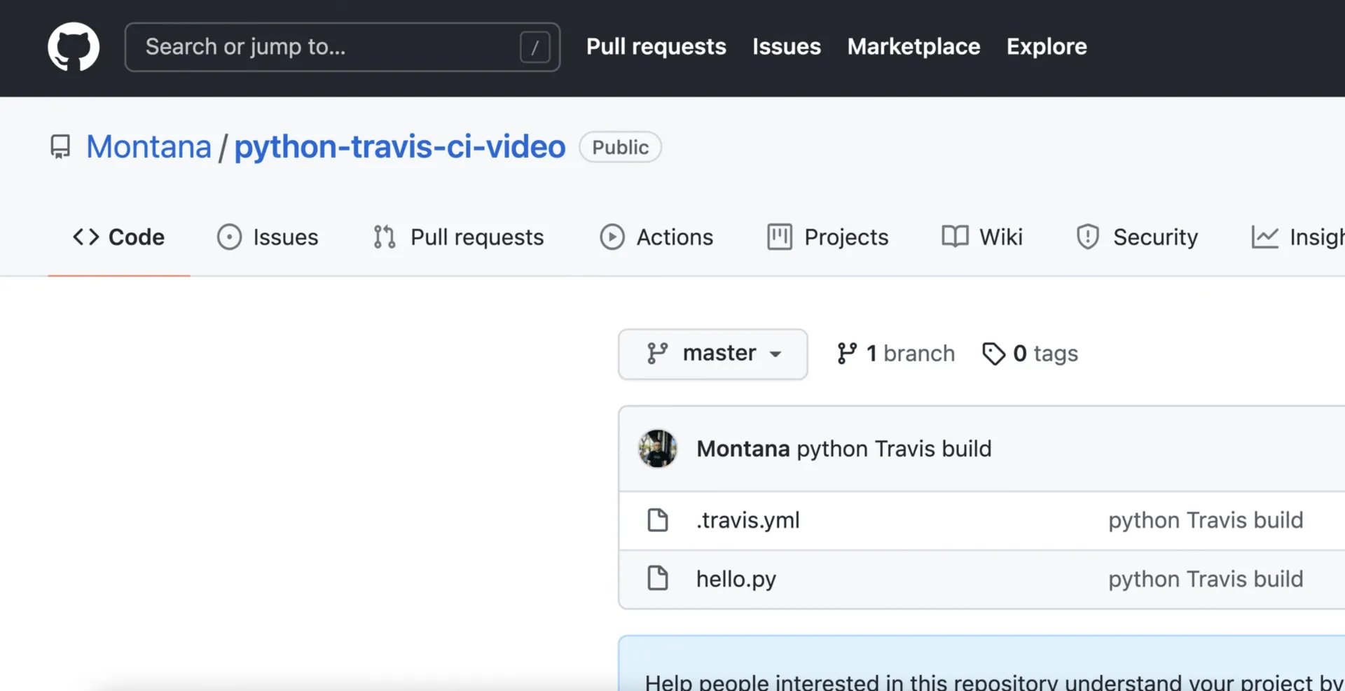 Travis CI para implantação contínua