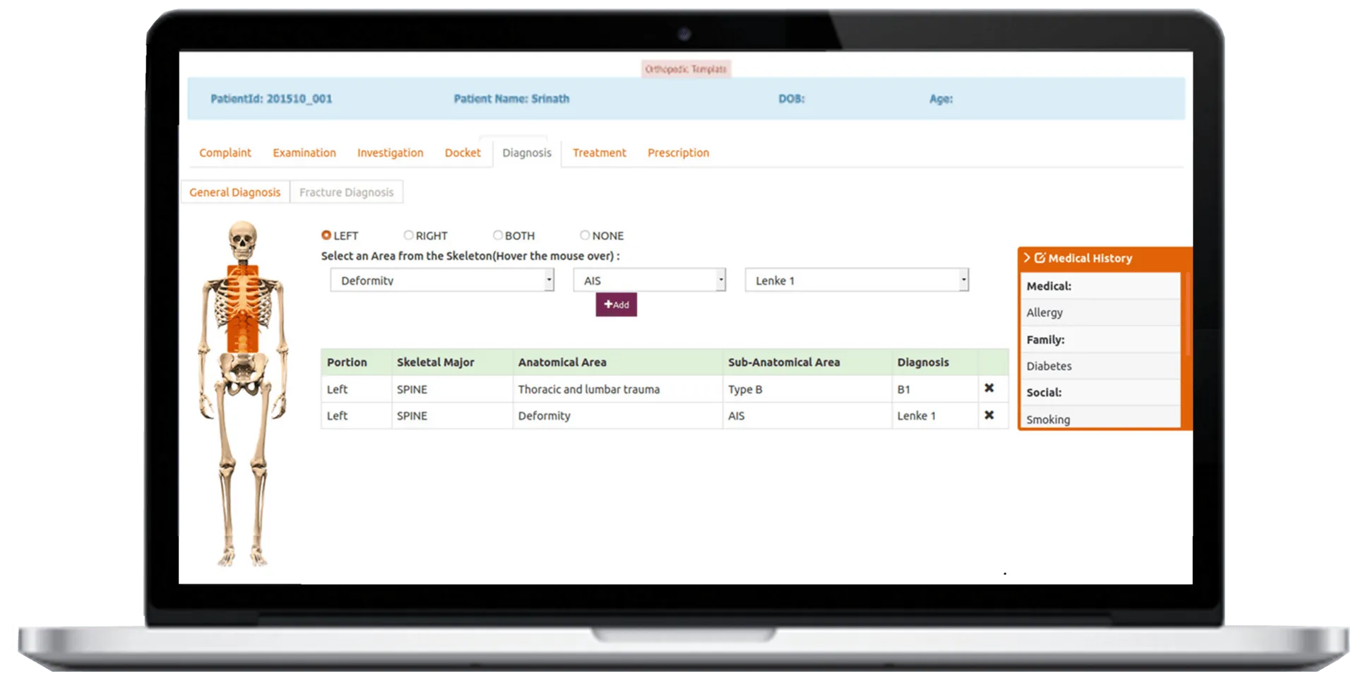 Software de gestión de proyectos sanitarios MocDoc