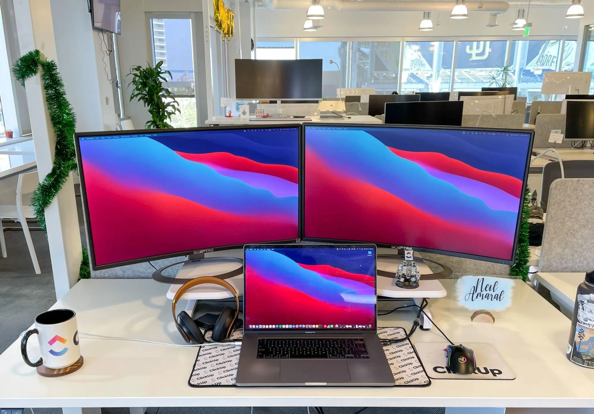 Neils unglaublicher ClickUp-Schreibtisch!