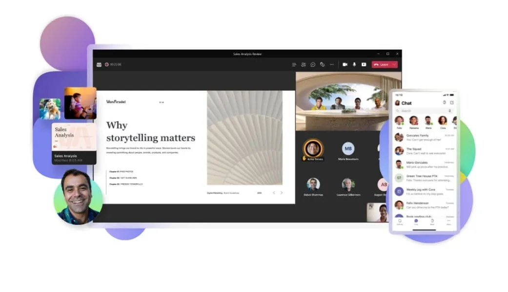 exemple Microsoft Teams