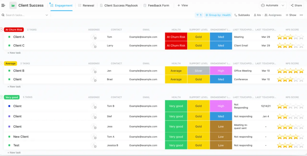 ClickUp CRM