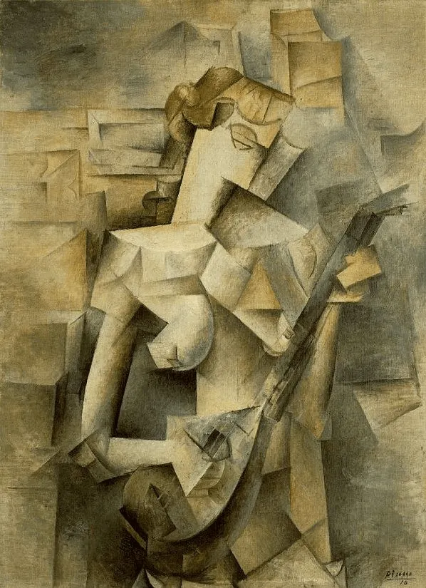 Ragazza con mandolino, Pablo Picasso