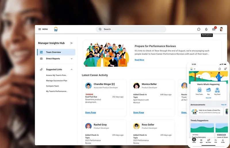 Workday HCM: Software de Gerenciamento de Ausências