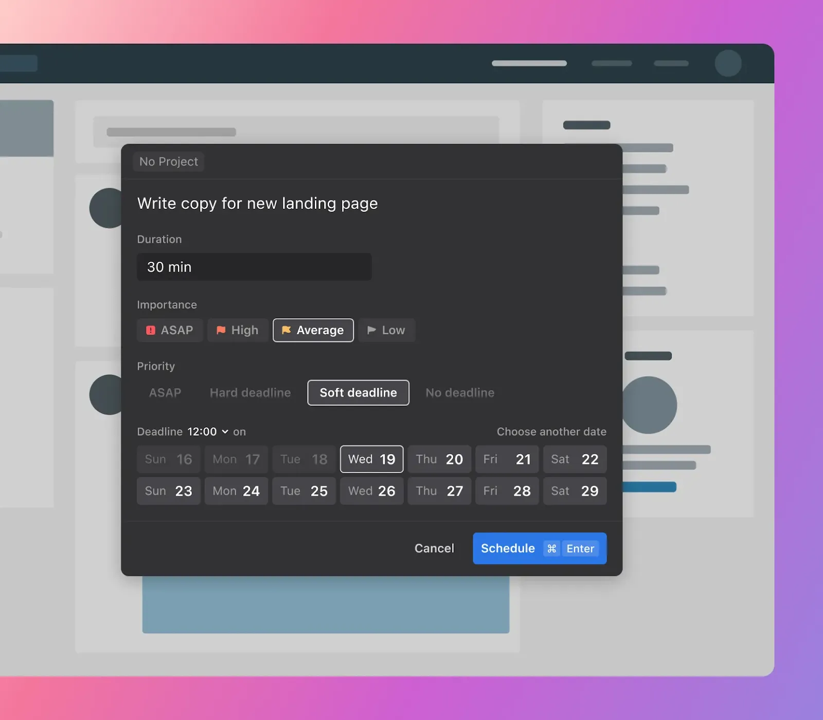 مدير المهام على Motion: Blitzit مقابل Motion