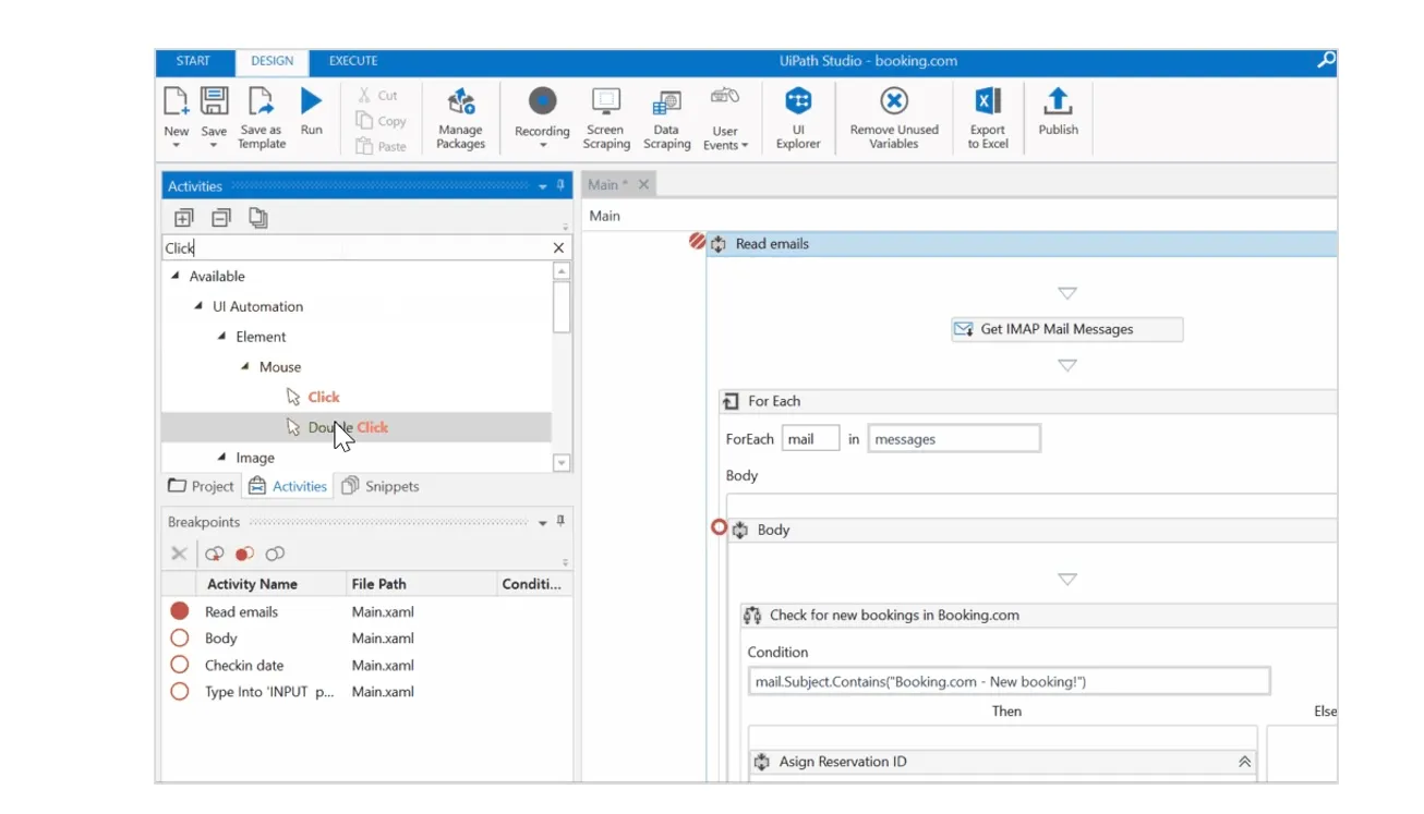 UiPath: Software mit optischer Markierungserkennung (OMR) zum Extrahieren von Daten aus Papierdokumenten