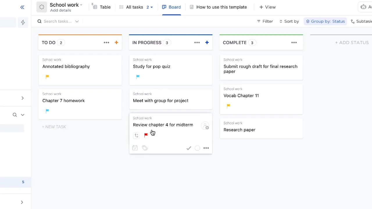 Die Software für Projektmanagement von ClickUp
