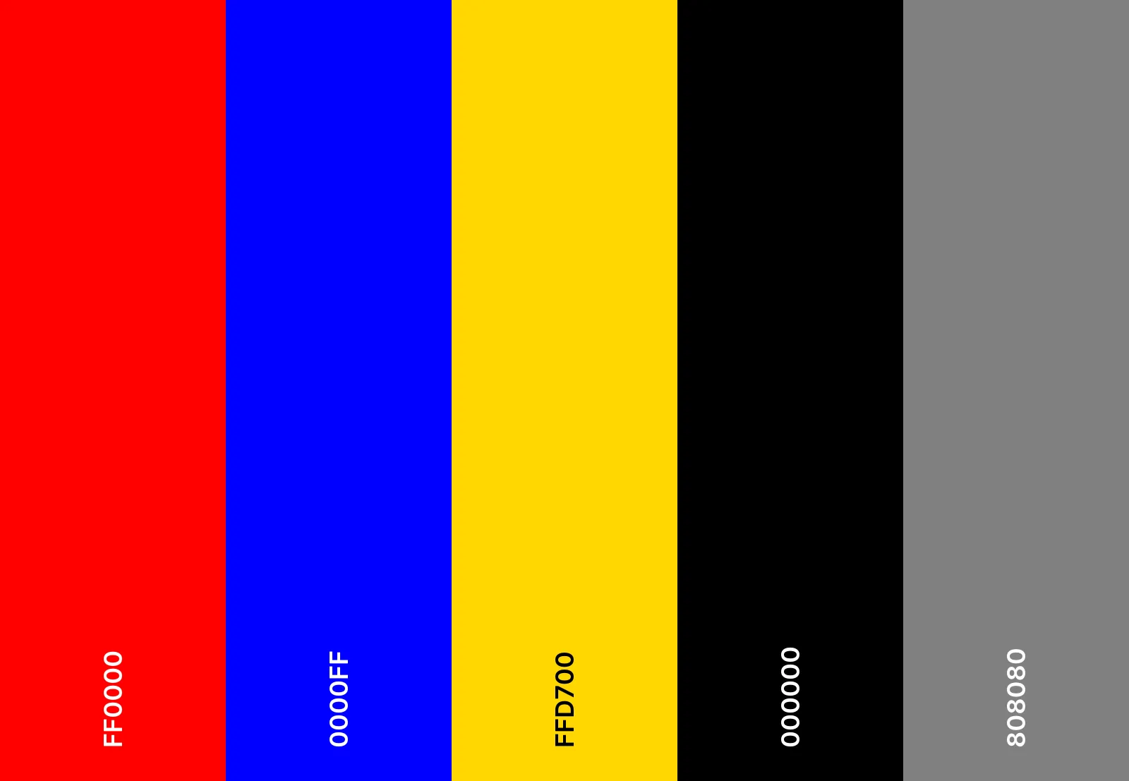 Farben zum Thema Superhelden