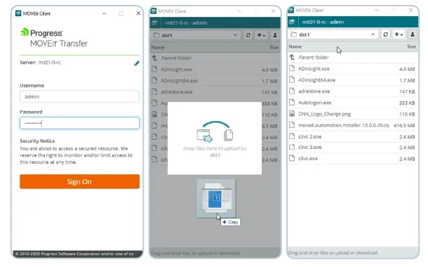 Sichere Dateifreigabe für Unternehmen mit Progress MOVEit