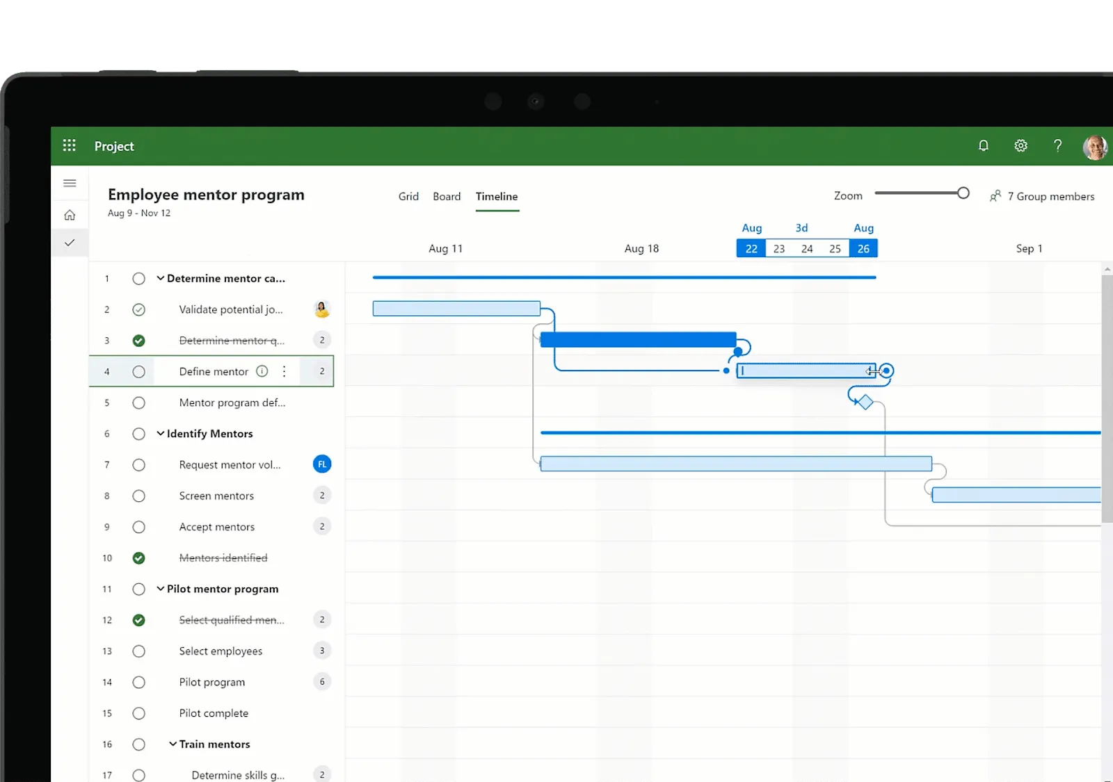 Microsoft Project: Thay thế Trello
