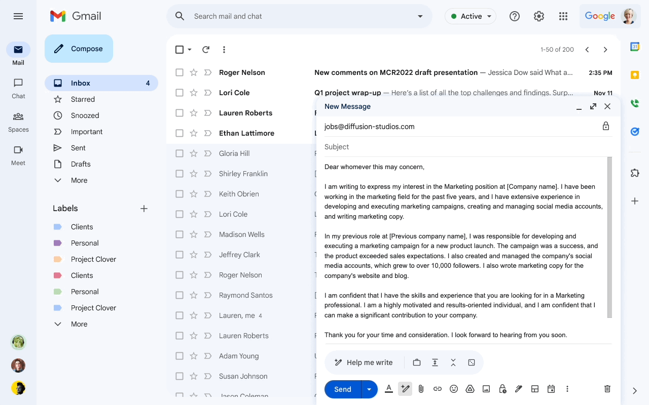 Srovnání Notion Mail a Gmail: Pište s pomocí AI v aplikaci pro Android i iOS
