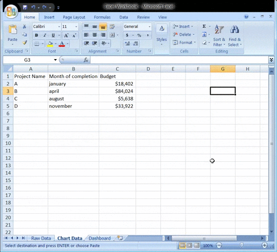 Abrir columna en Excel