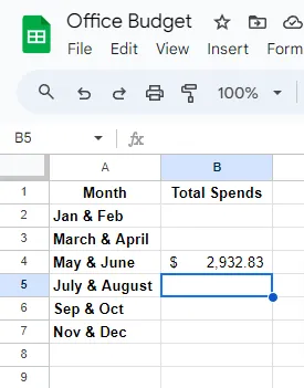 การรวมค่าจากหลายแผ่นงานใน Google Sheets