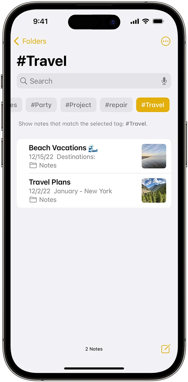 Google Keep contro Apple Notes: organizzatevi con le cartelle intelligenti