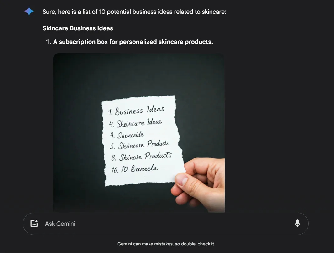 Brainstorming-Impuls für Geschäftsideen