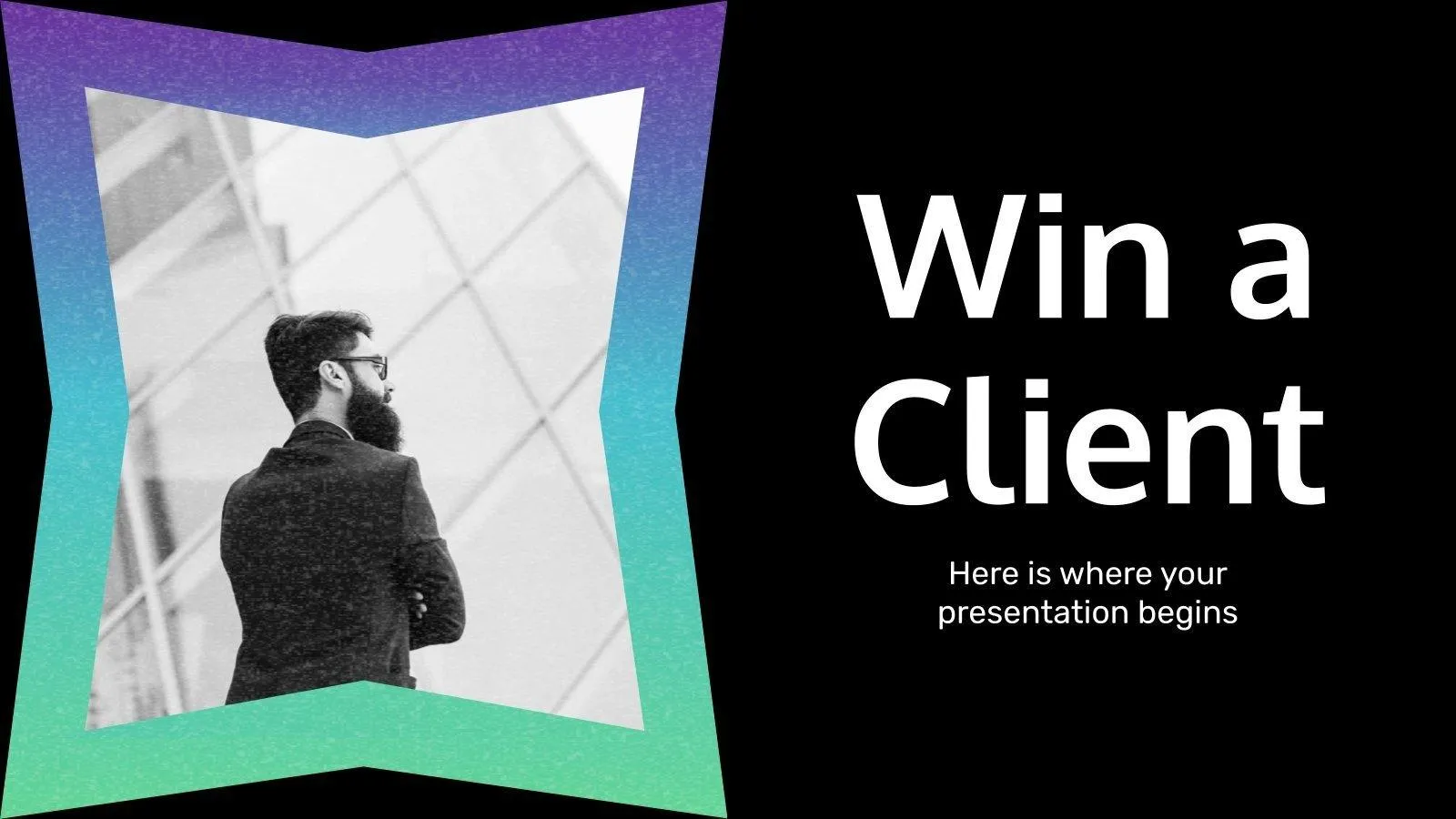 Mẫu bản trình bày PowerPoint cho khách hàng của Slidesgo