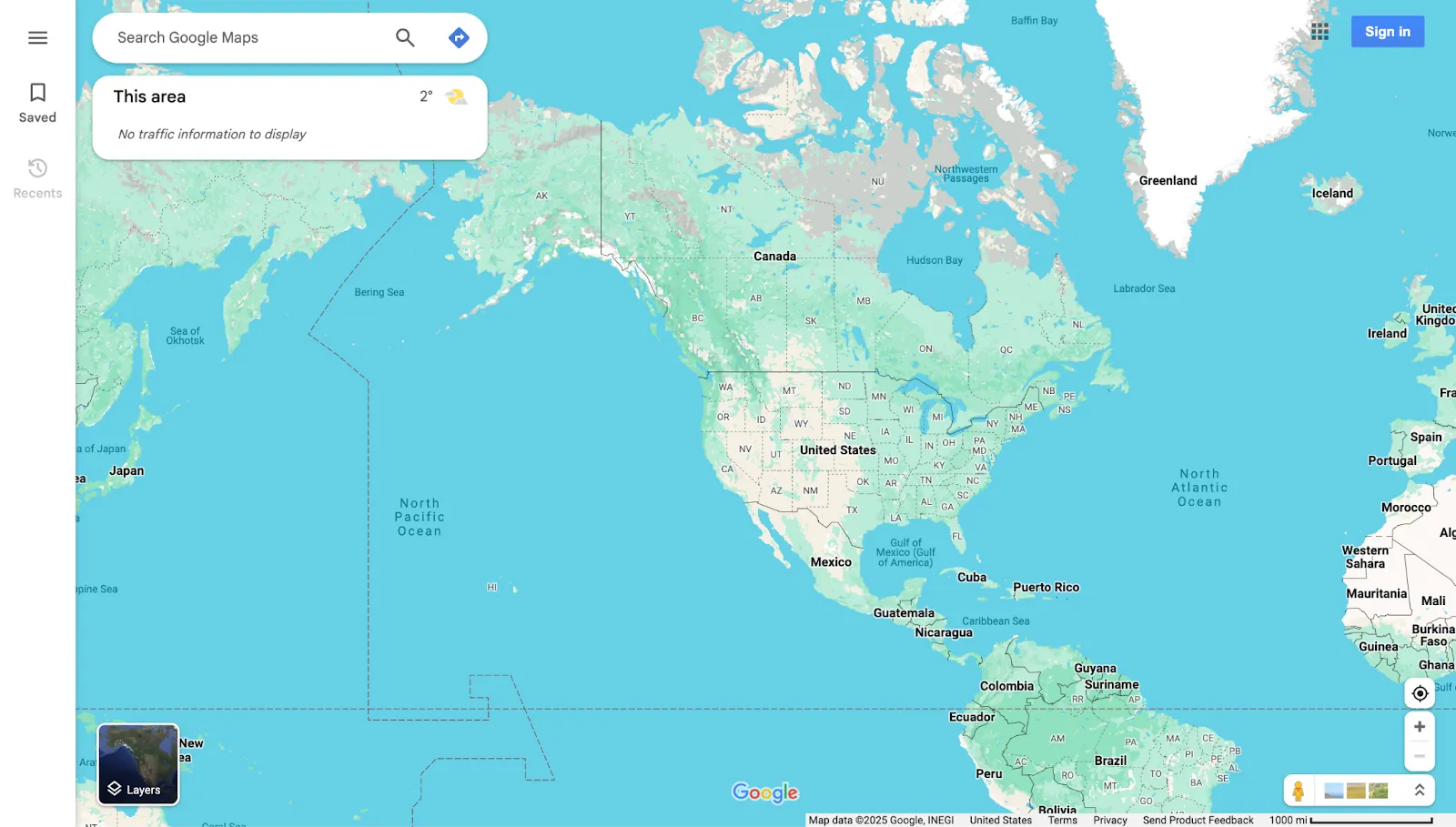 Google Maps: generator mapa oparty na AI