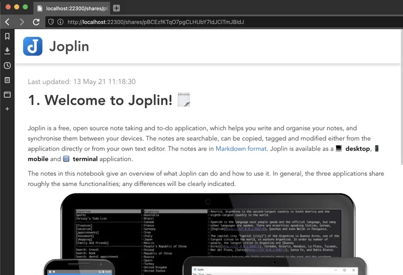 Joplin Dashboard: Alternative zu Google Keep