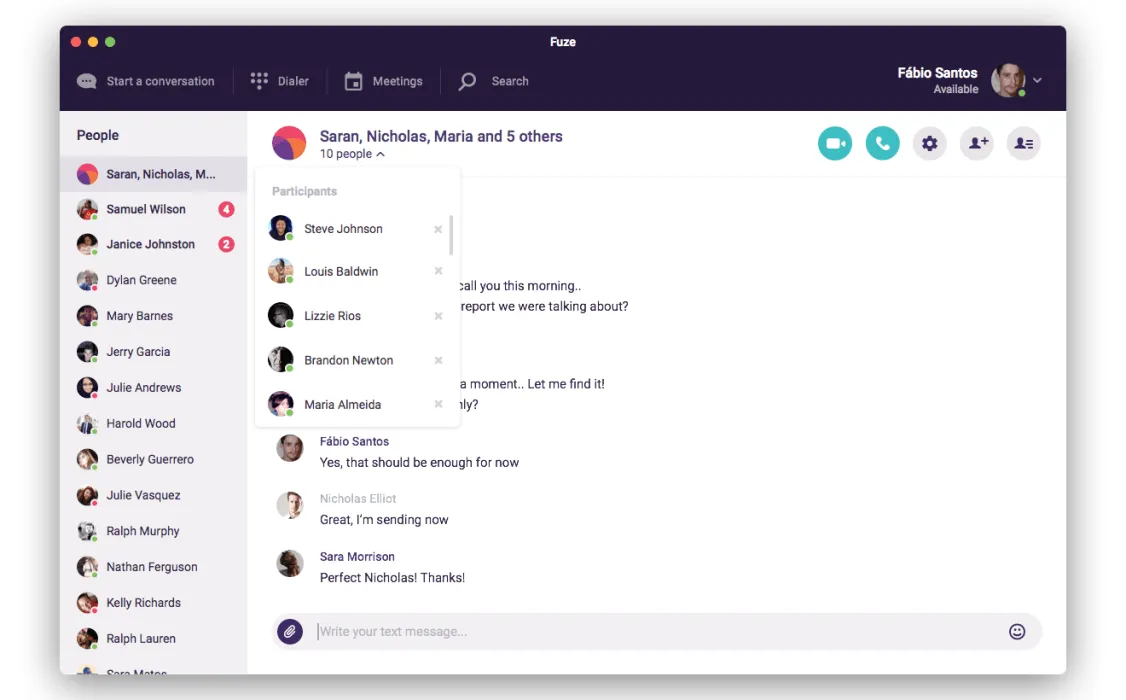 Fuze: alternativas ao Slack