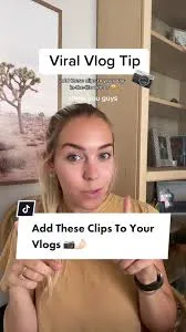 vlogging 방법: TikTok