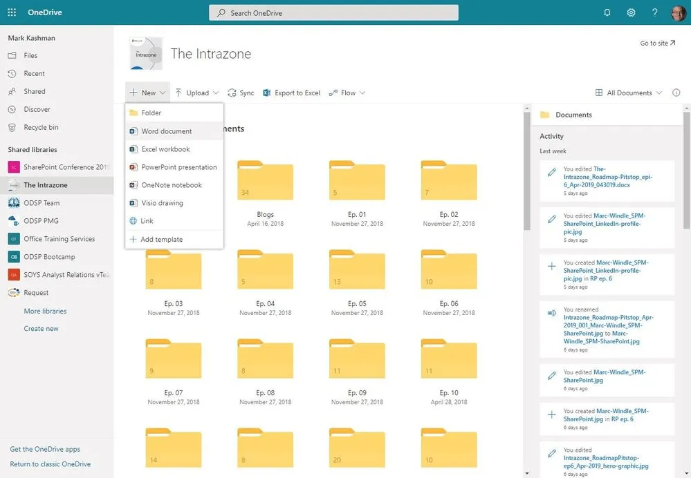 Microsoft Office 365 so với Google Workspace: OneDrive
