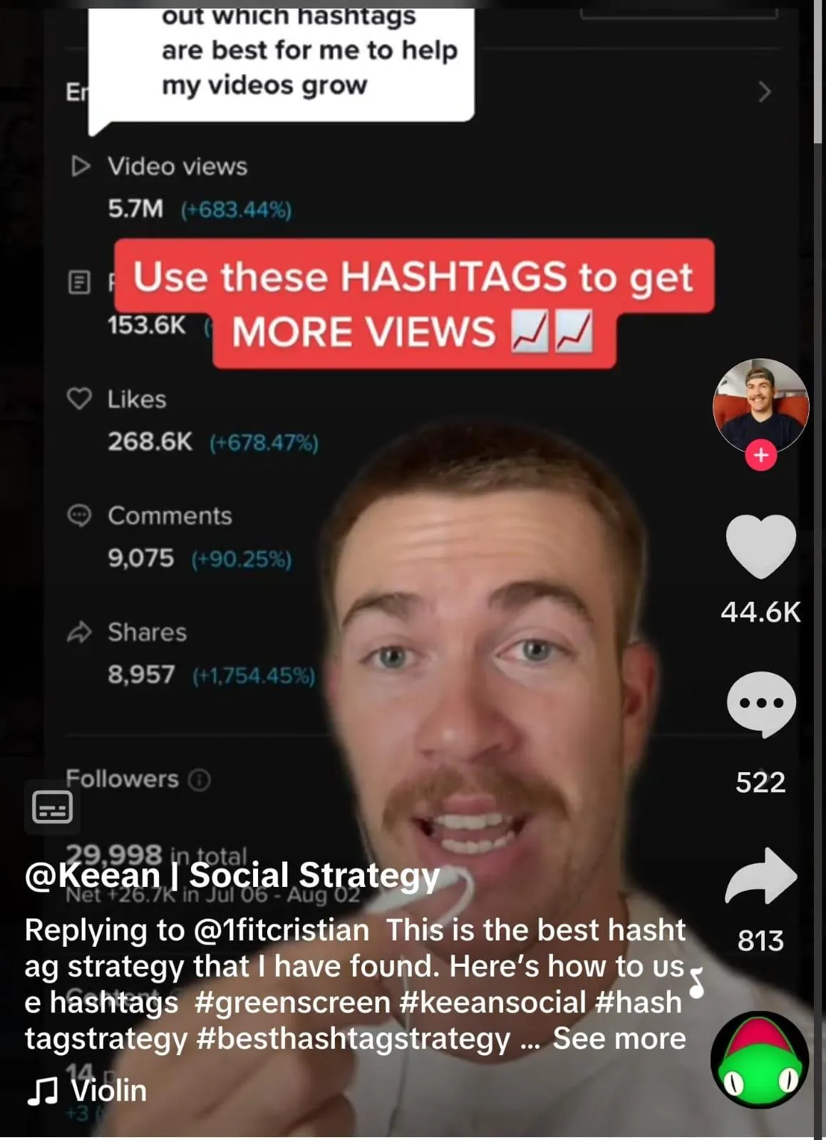 Hashtag su TikTok