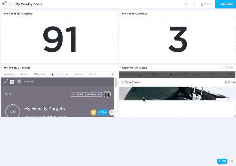 ClickUp-Dashboard