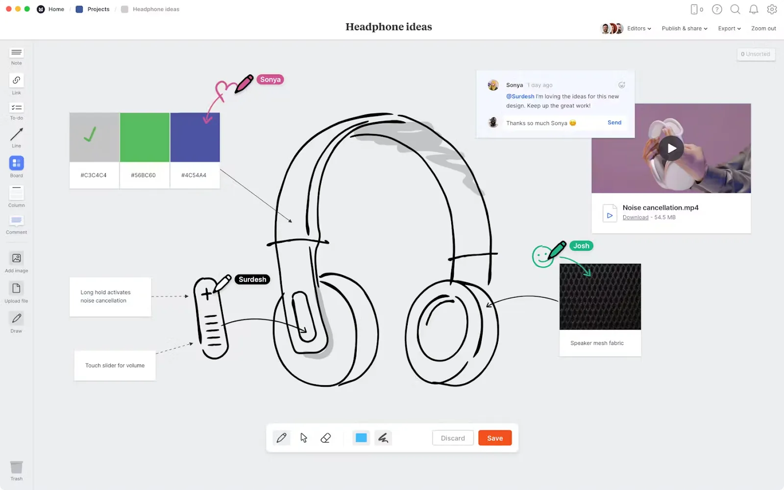 Visuelle Boards, um Ideen zum Leben zu erwecken: Milanote vs. Notion
