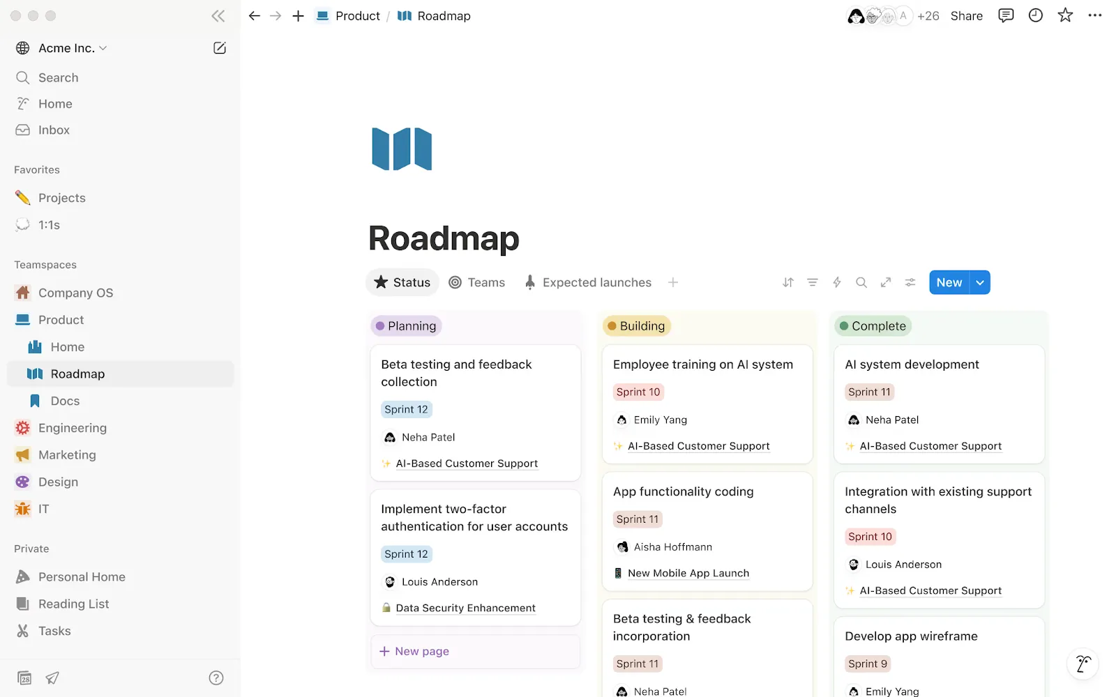 Notion Docs กับ ClickUp Docs