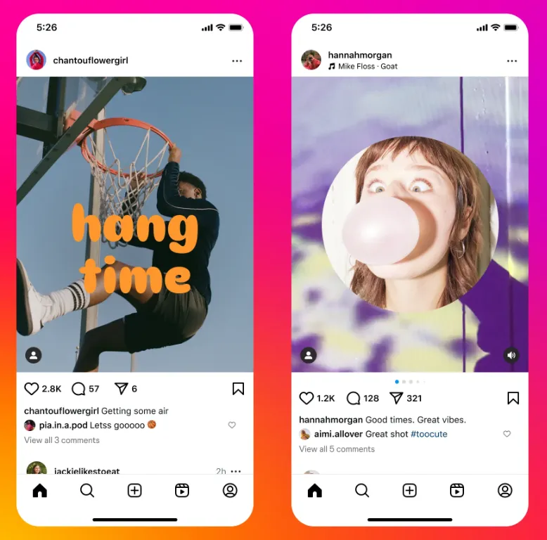 Instagram의 동영상 블로그 사용자