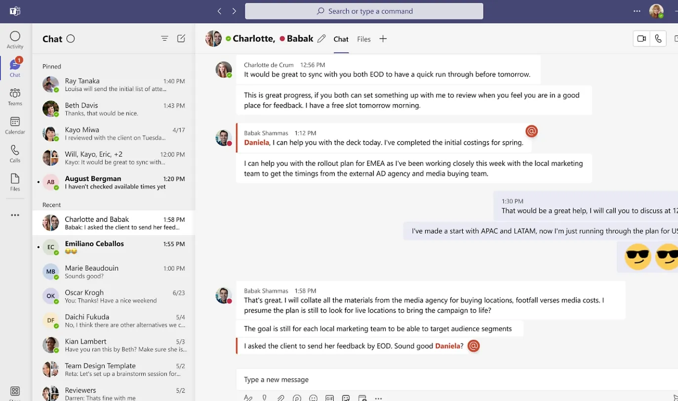 Dashboard di Microsoft Teams: alternative a Lark