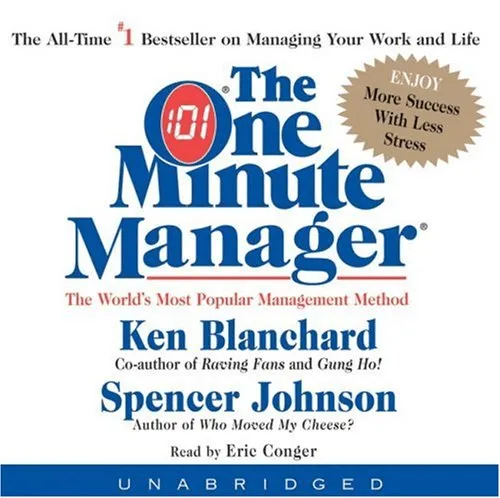 Omslaget till boken The One Minute Manager