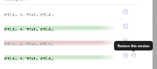 กู้คืนเวอร์ชันใน ClickUp Docs โดยคลิกที่ไอคอนนาฬิกา