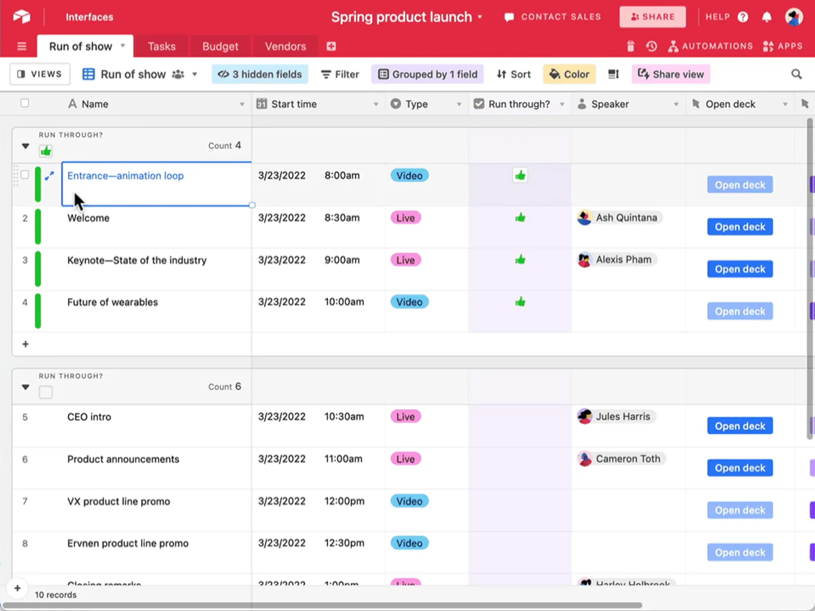 melalui Airtable