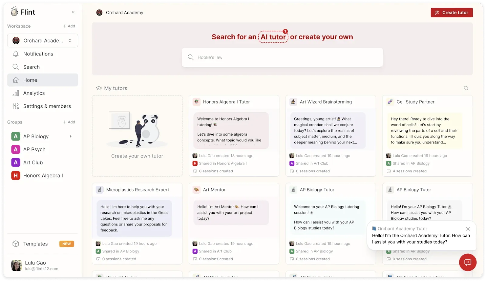 Flint - AI Çalışma Kılavuzu Oluşturucu