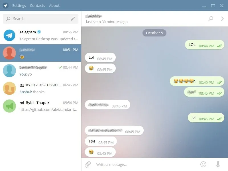 Telegram: aplicativos de mensagens seguras