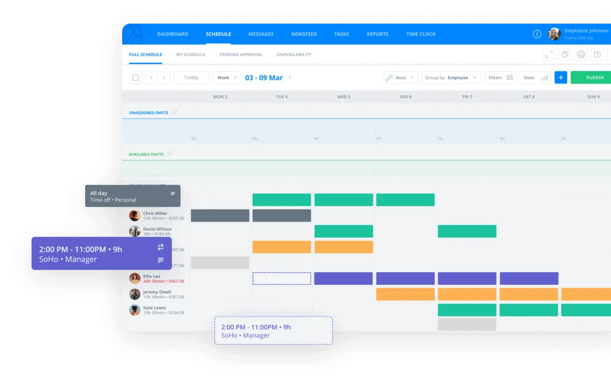 Sling Dashboard